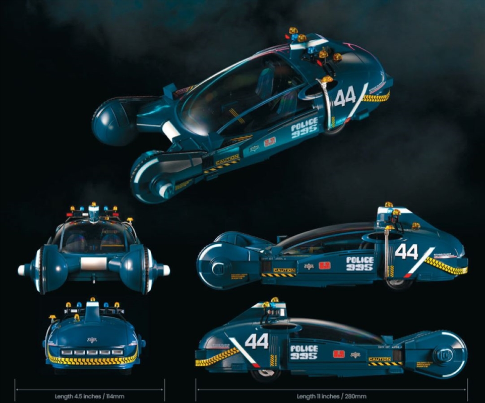 Blade Runner - Deckard's Police Spinner 11" Diecast Ship/Product Detail/Replicas