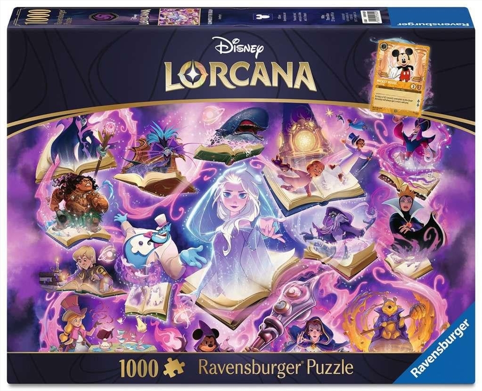 Disney Lorcana Amethyst Puzzle 1000 Piece/Product Detail/Jigsaw Puzzles