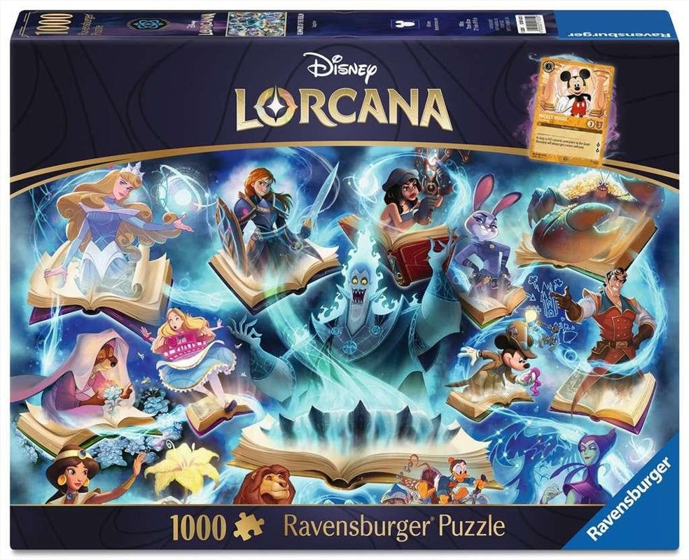 Disney Lorcana Sapphire Puzzle 1000 Piece/Product Detail/Jigsaw Puzzles