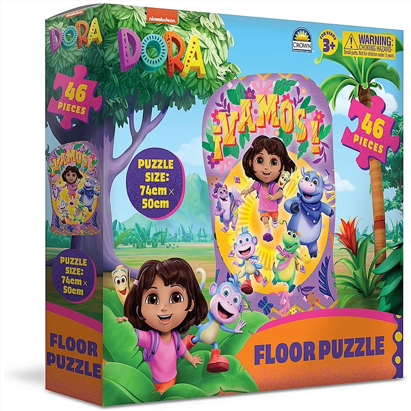 Dora 46Pce Floor Puzzle/Product Detail/Jigsaw Puzzles
