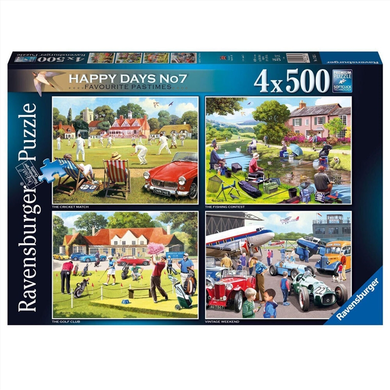 Happy Days No 7 Favourite Pastimes 4x500 Piece/Product Detail/Jigsaw Puzzles