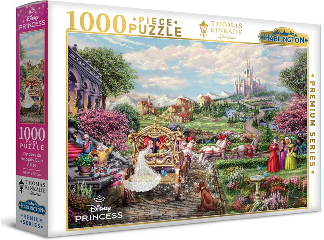 Kinkade 1000 Piece Puzzle - Cinderella Happily Ever After/Product Detail/Jigsaw Puzzles