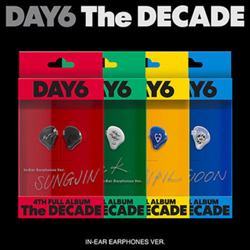 Day6 - The Decade (In-Ear Earphones Ver.) Random/Product Detail/World