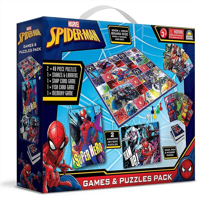 Spiderman Games & Puzzles Pack/Product Detail/Games