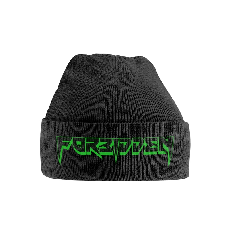 Forbidden - Logo (Green) - Black Hat/Product Detail/Caps & Hats
