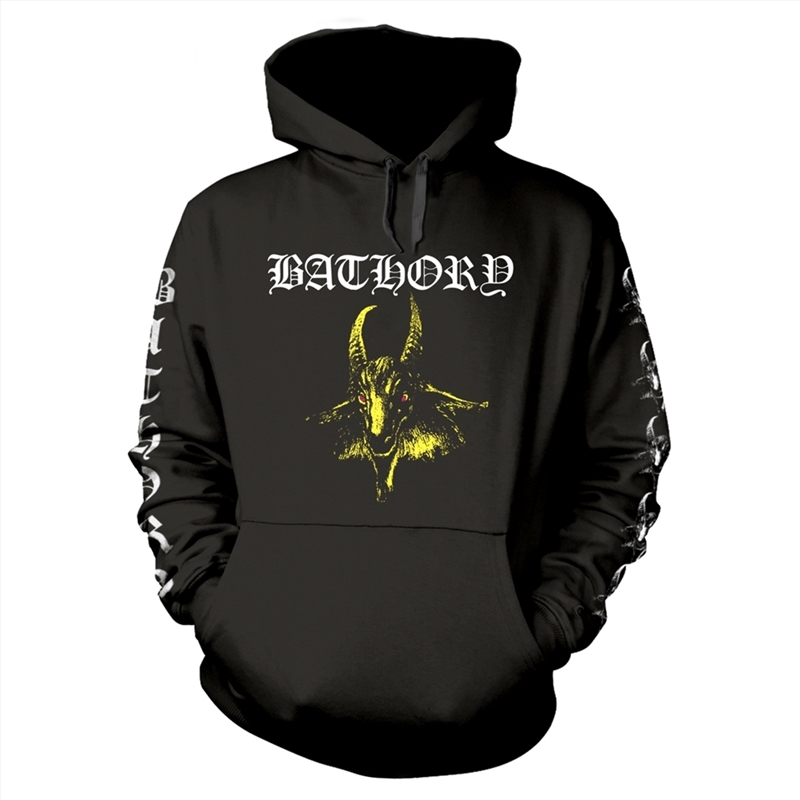 Bathory - Goat (Yellow) - Black - Xxl Hoodie/Product Detail/Outerwear