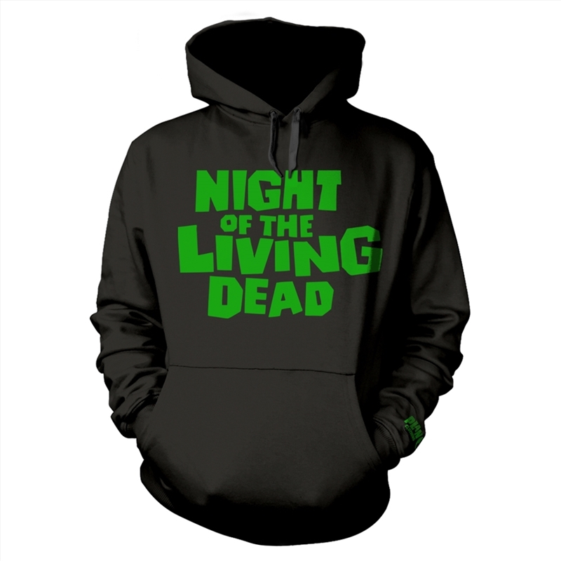 Night Of The Living Dead - Zombie M - Black - Large Hoodie/Product Detail/Outerwear