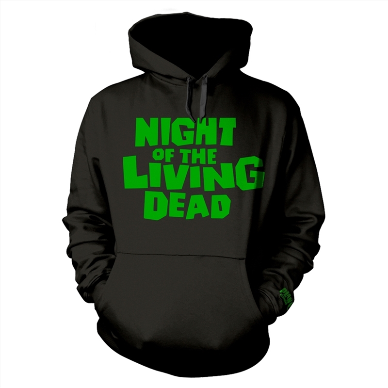Night Of The Living Dead - Zombie F2 - Black - Xl Hoodie/Product Detail/Outerwear
