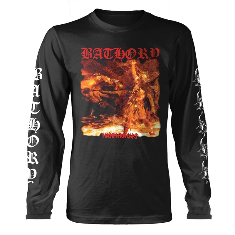Bathory - Hammerheart Tracklist - Black - Small Shirt/Product Detail/Shirts