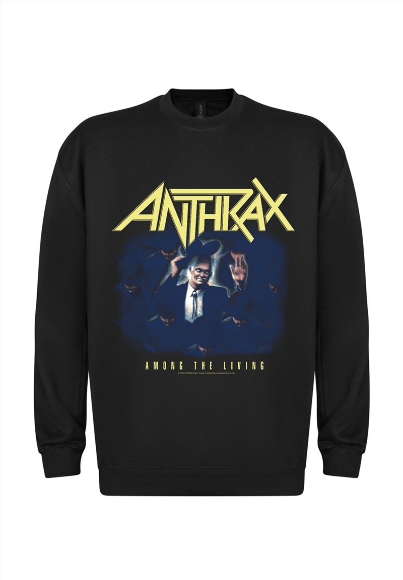 Anthrax - Among The Living - Black - Medium Sweater/Product Detail/Outerwear