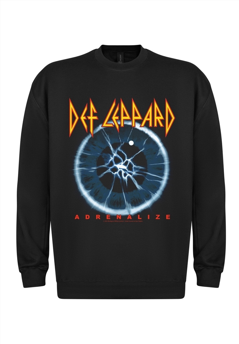 Def Leppard - Adrenalize Album - Black - Small Sweater/Product Detail/Outerwear