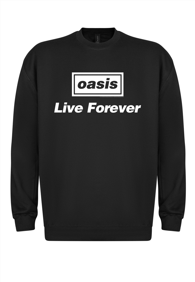 Oasis - Live Forever - Black - Large Sweater/Product Detail/Outerwear