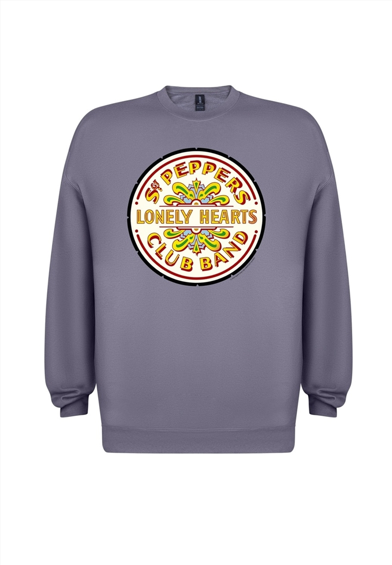 The Beatles - Lonely Hearts Club - Grey - Medium Sweater/Product Detail/Outerwear