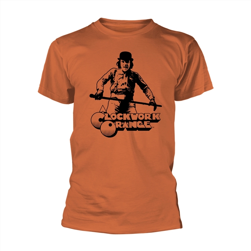 A Clockwork Orange - Orange Tee Cane - Orange - Medium T-Shirt/Product Detail/Shirts