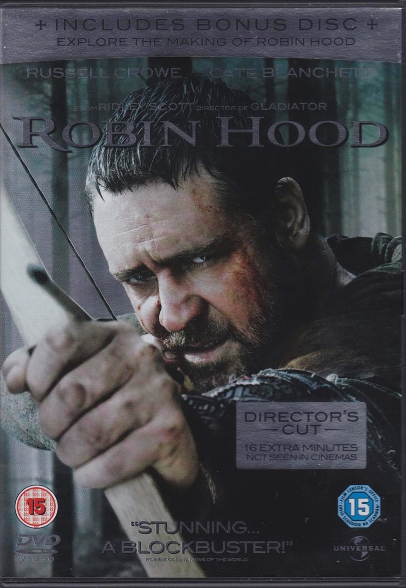Robin Hood (2010) Directors Cut (REGION 2)/Product Detail/Action