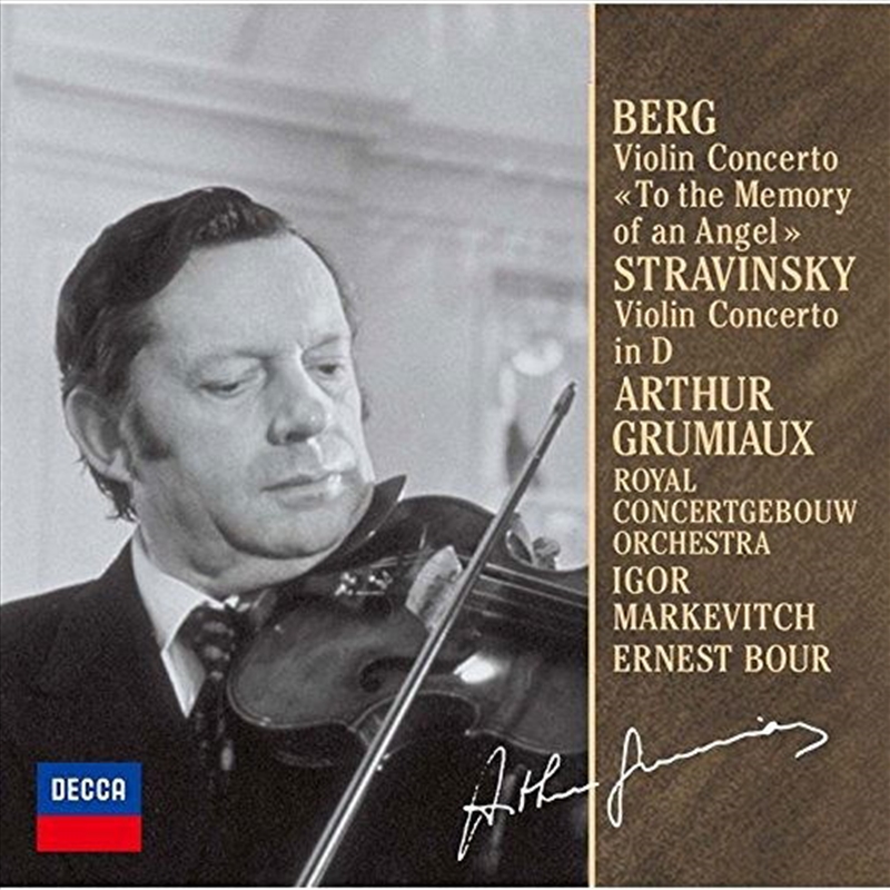 Berg / Stravinsky: Violin Conc/Product Detail/Classical