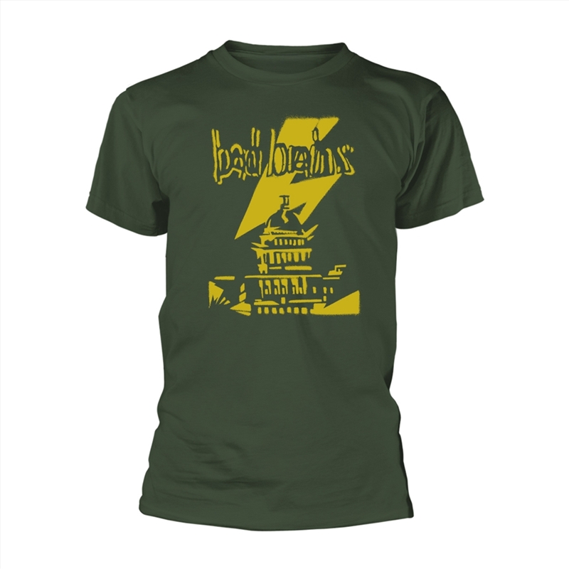 Bad Brains - Capitol (Military Green) - Green - XXL/Product Detail/Shirts