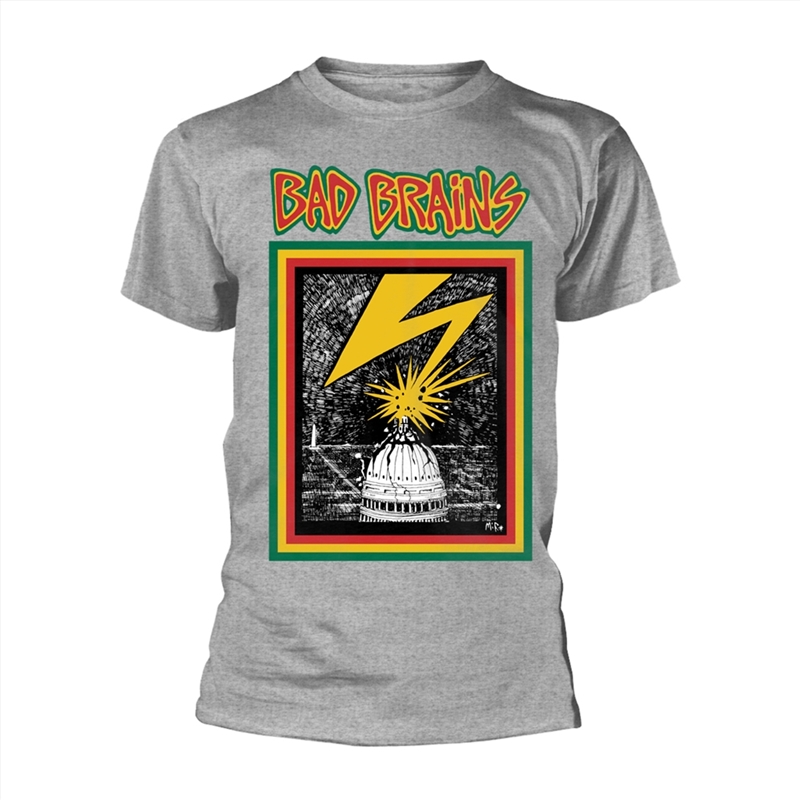 Bad Brains - Bb (Grey) - Grey - Small/Product Detail/Shirts
