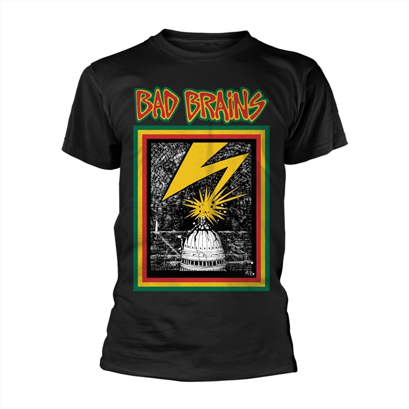 Bad Brains - Bb (Black) - Black - XXL/Product Detail/Shirts