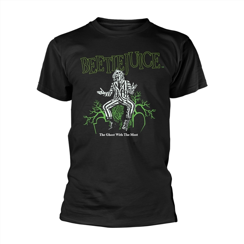 Beetlejuice - The Ghost With The Most - Black - Medium/Product Detail/Shirts