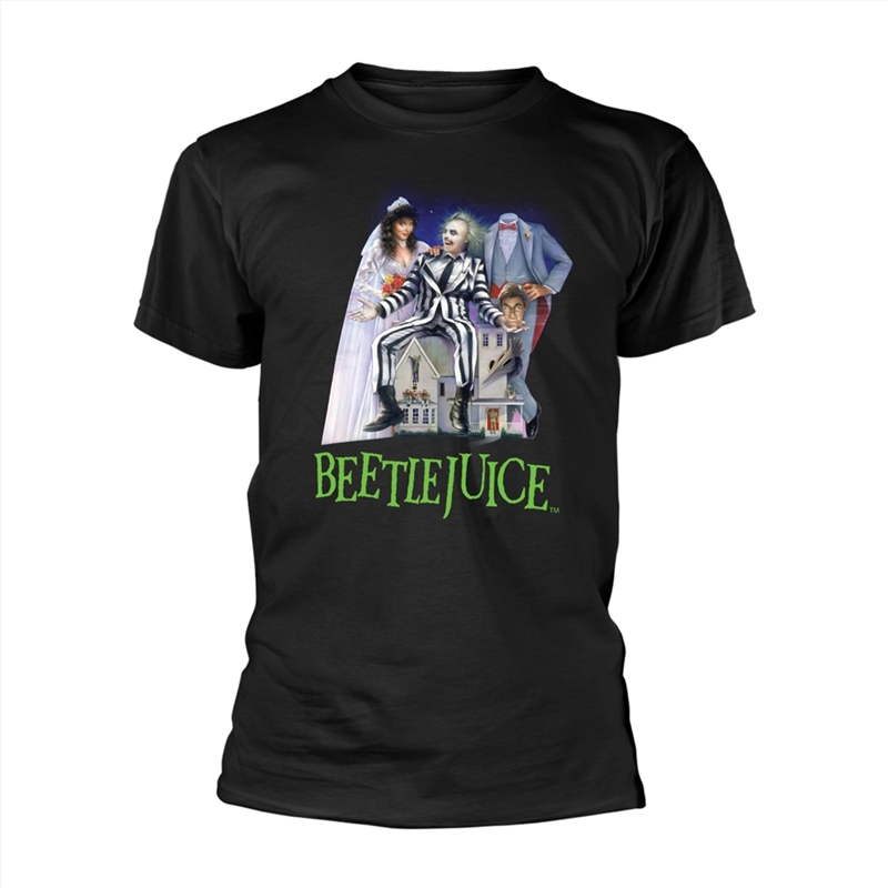 Beetlejuice - Movie Poster - Black - Medium/Product Detail/Shirts