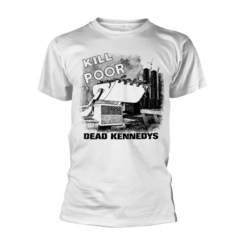 Dead Kennedys - Kill The Poor (White) - White - XL/Product Detail/Shirts