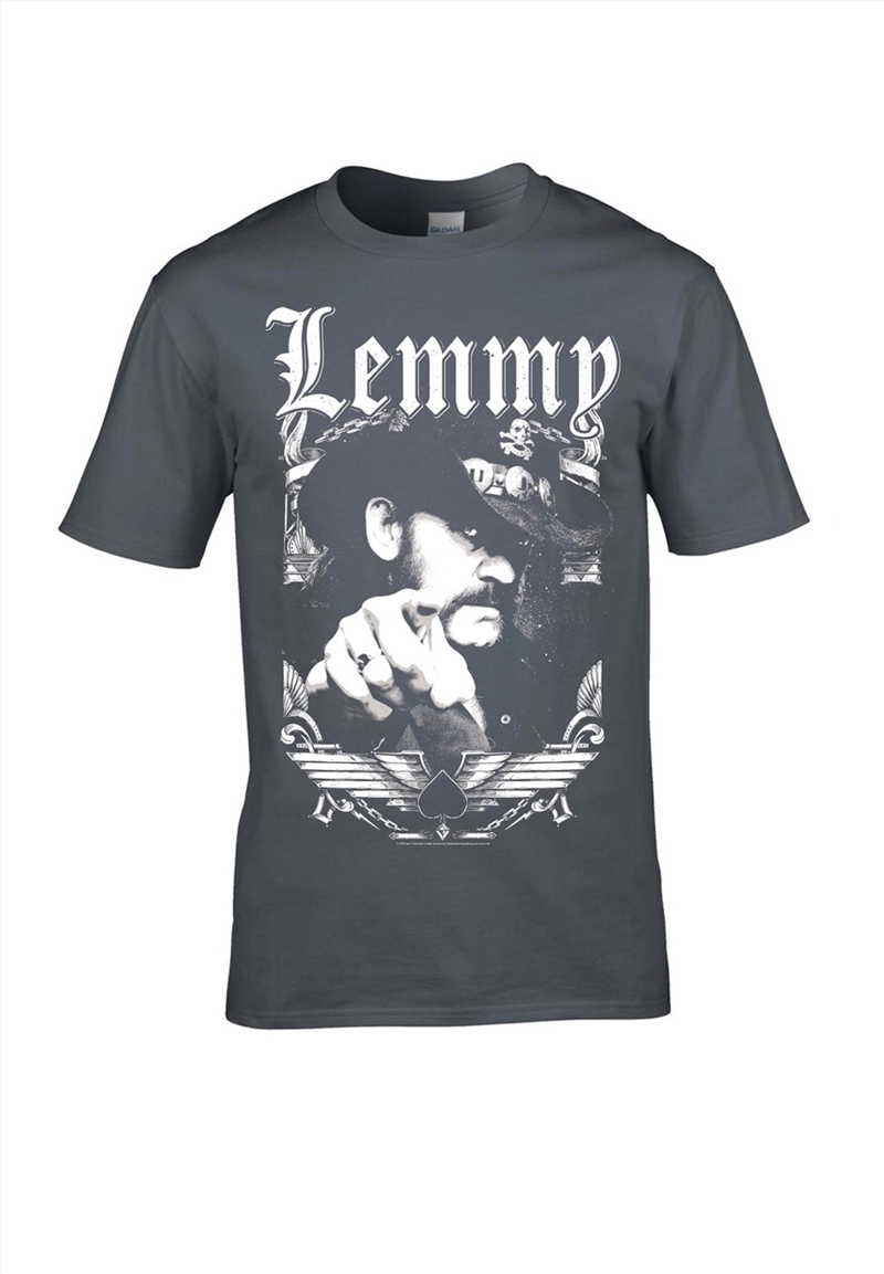 Lemmy Kilmister - Respect 1945-2015 - Grey - XXXL/Product Detail/Shirts