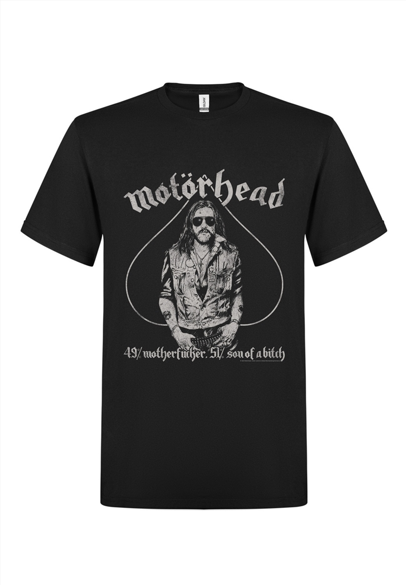 Motörhead - 49% Motherfucker, 51% Son Of A Bitch - Black - Large/Product Detail/Shirts