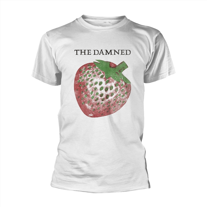 The Damned - Strawberries - White - Large/Product Detail/Shirts