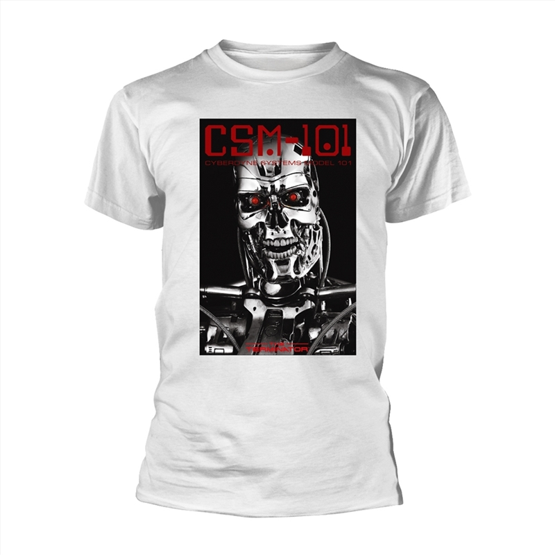 The Terminator - Csm101 - White - XXXL/Product Detail/Shirts