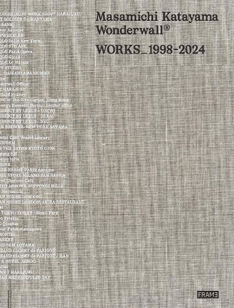 Masamichi Katayama Wonderwall : Works 1998-2025/Product Detail/House and Home Design