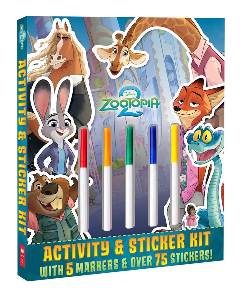 Zootopia 2: Activity and Sticker Kit/Product Detail/Kids Activity Books