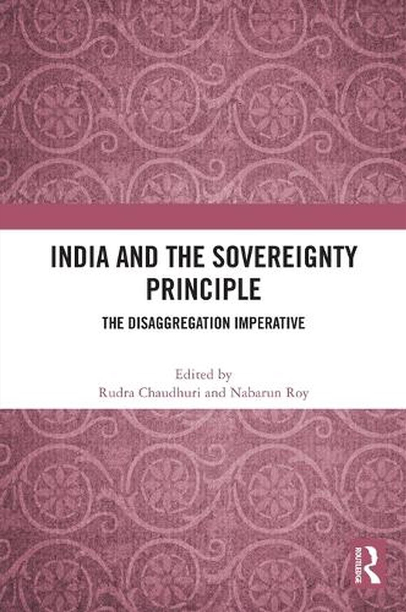 India And The Sovereignty Principle/Product Detail/Law
