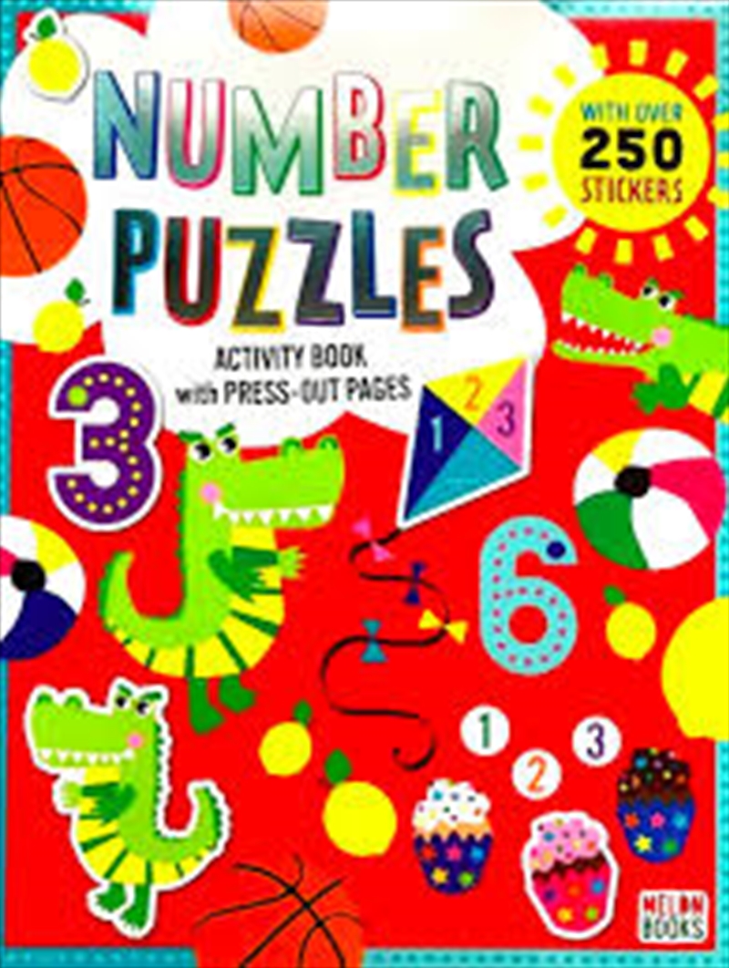 Number Puzzles: Activity Book With Press-Out Pages/Product Detail/Kids Activity Books