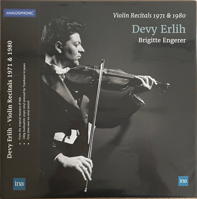 Violin Recitals 1971 & 1980/Product Detail/Classical