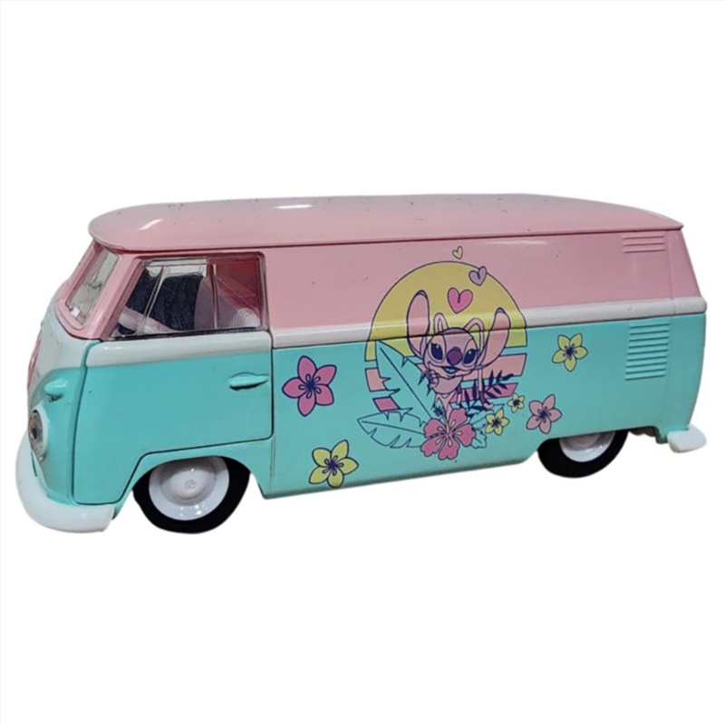 Lilo & Stitch - Angel Themed 1961 VW Bus 1:32 Scale Diecast Vehicle/Product Detail/Figurines