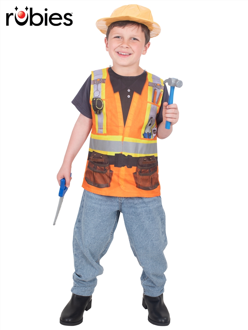 Construction Worker Costume - Size 6-8/Product Detail/Costumes