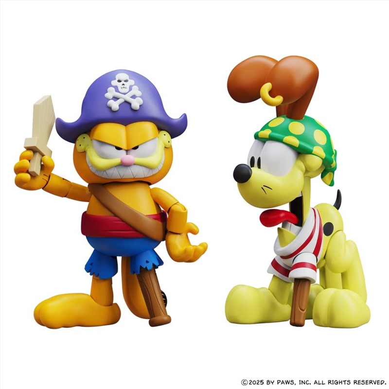 Garfield's Halloween Adventure - Pirate Garfield & Pirate Odie Figure 2-Pack/Product Detail/Figurines
