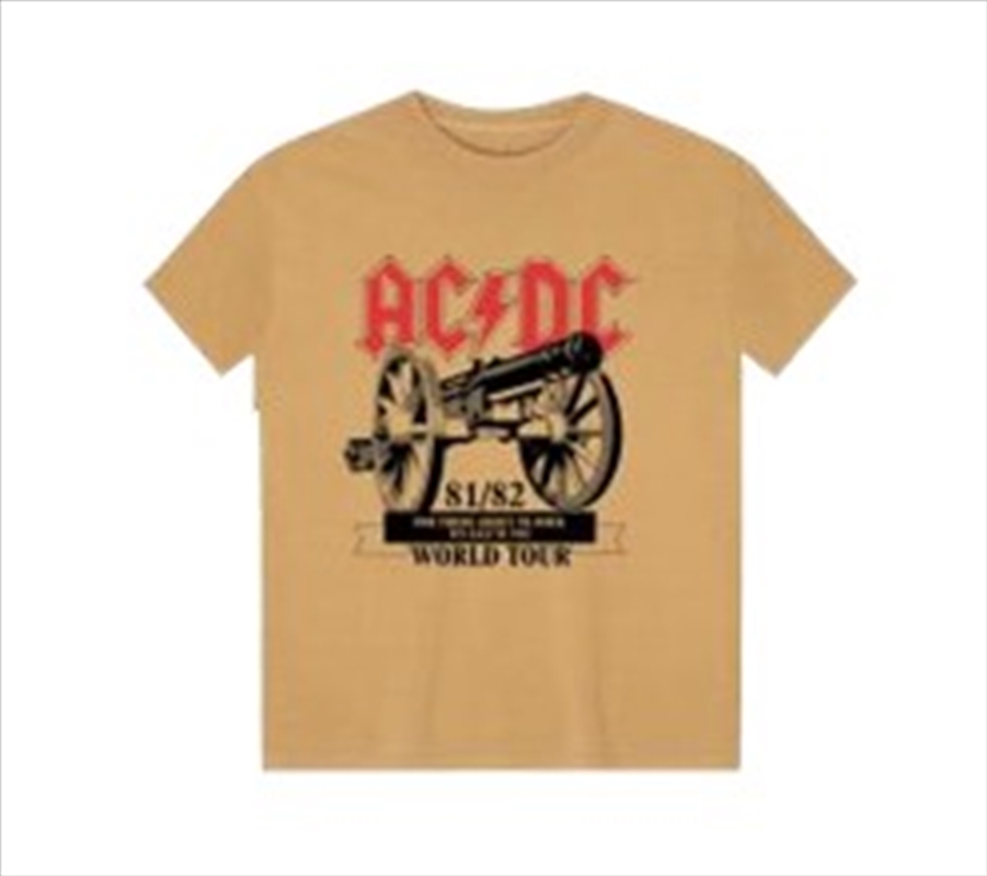 Buy AC/DC Tour Cannon Tee 2 - Medium Online | Sanity