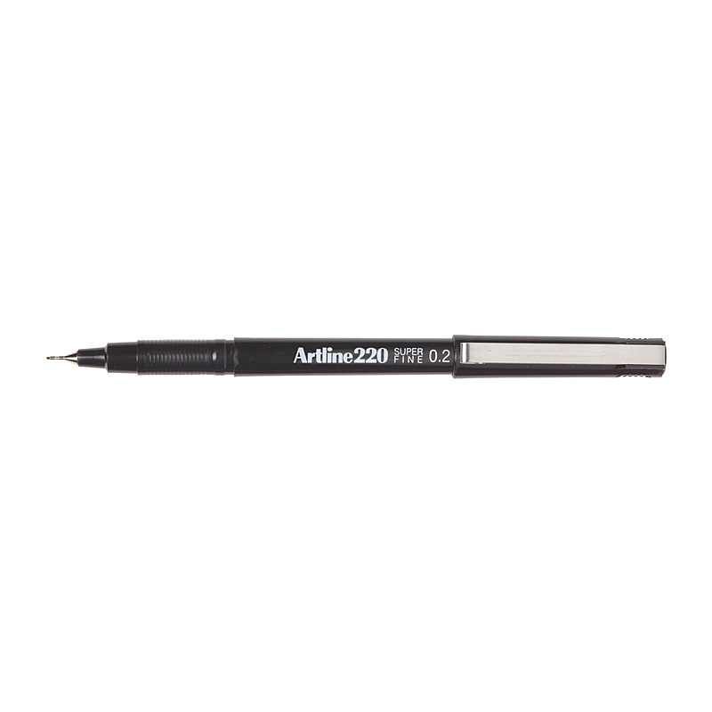 Artline 220 Fineliner Pen 0.2mm Black Bx12/Product Detail/Stationery