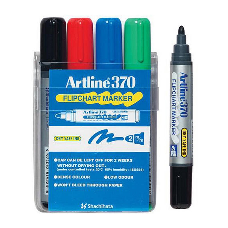 Artline 370 Flipchart Marker 2mm Bullet Astd Wlt4/Product Detail/Stationery