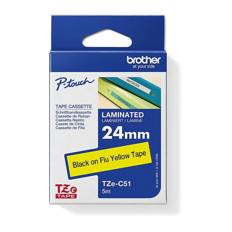 Brother TZeC51 Labelling Tape/Product Detail/Stationery