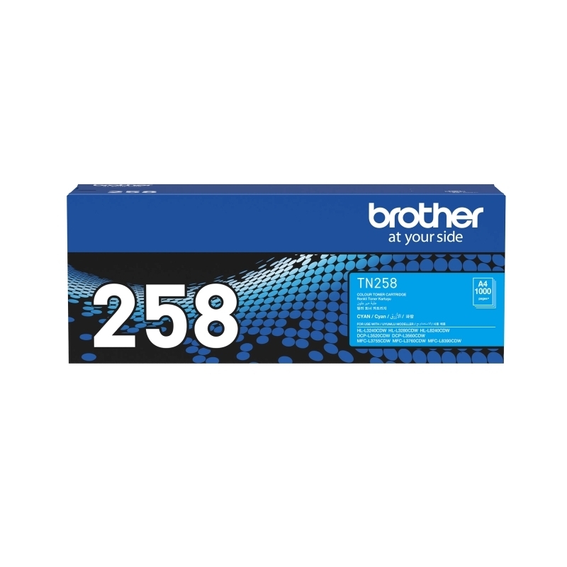 Brother TN258 Cyan Toner Cart/Product Detail/Stationery