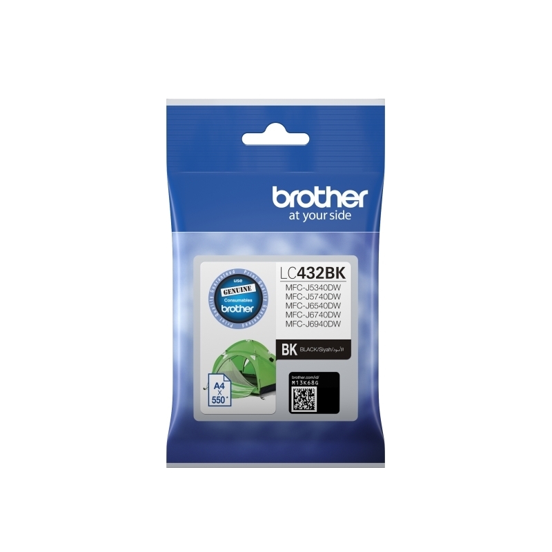 Brother LC432 Black Ink Cart/Product Detail/Stationery
