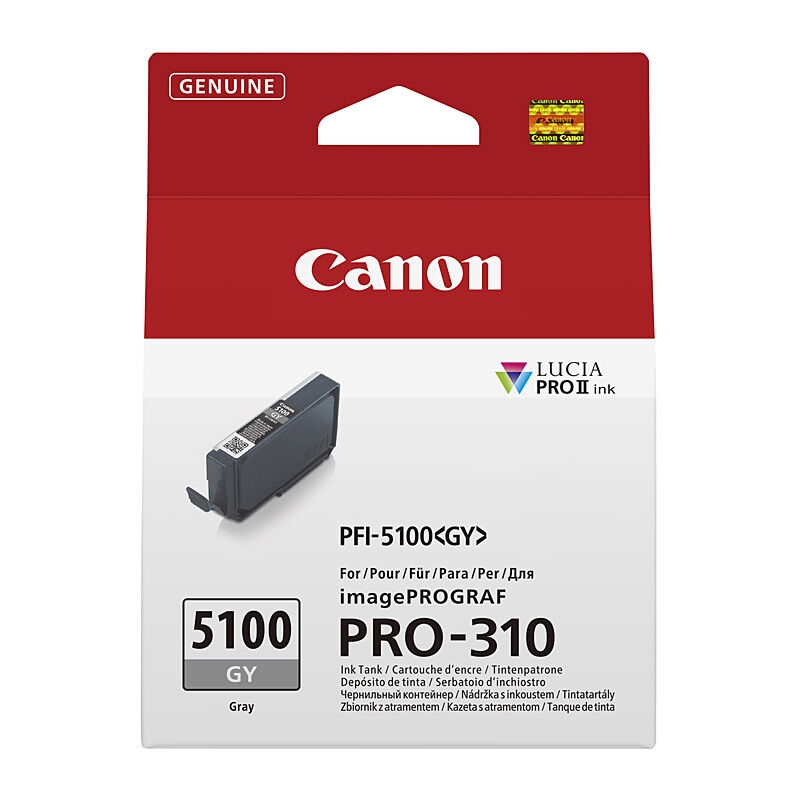 Canon PFI5100 Grey Ink Cart/Product Detail/Stationery