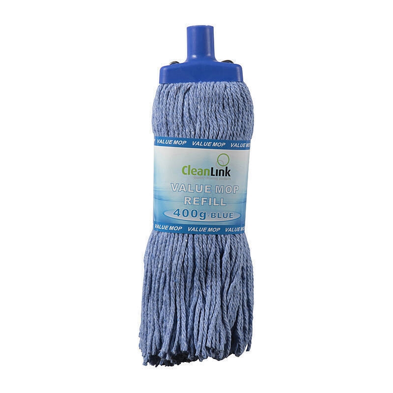 Cleanlink Mop Head 400Gm Blue/Product Detail/Cleaners
