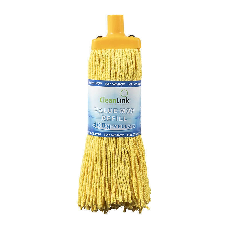 Cleanlink Mop Head 400Gm Yellow/Product Detail/Cleaners
