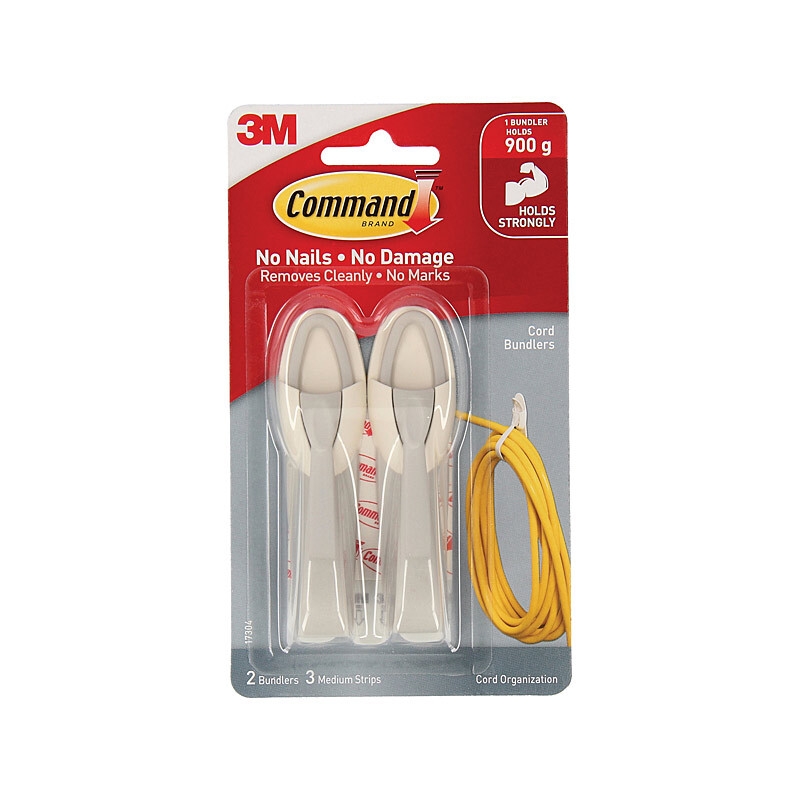 Command 17304 Cord Bundlers 2-Pack/Product Detail/Stationery