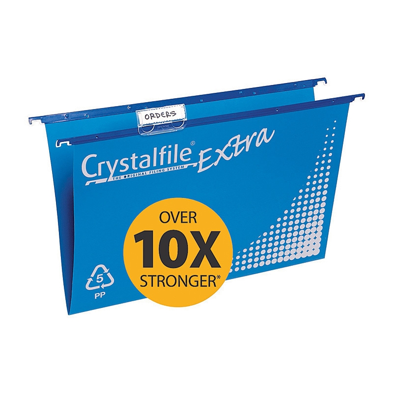 Crystalfile Complete PP Suspens Files F/C Blu Pk20/Product Detail/Stationery