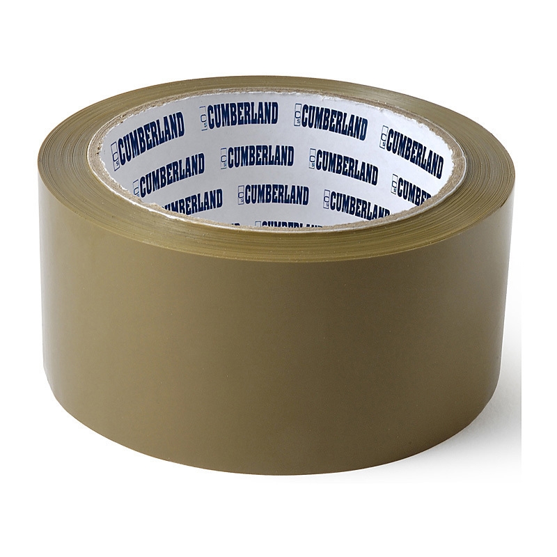 Cumberland Packaging Tape 48mm X 75M Brown Pk6/Product Detail/Stationery
